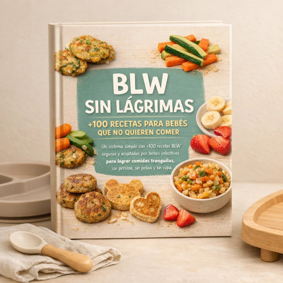 BLW Sin Lágrimas +100 RECETAS + 5 BONUS DE REGALO